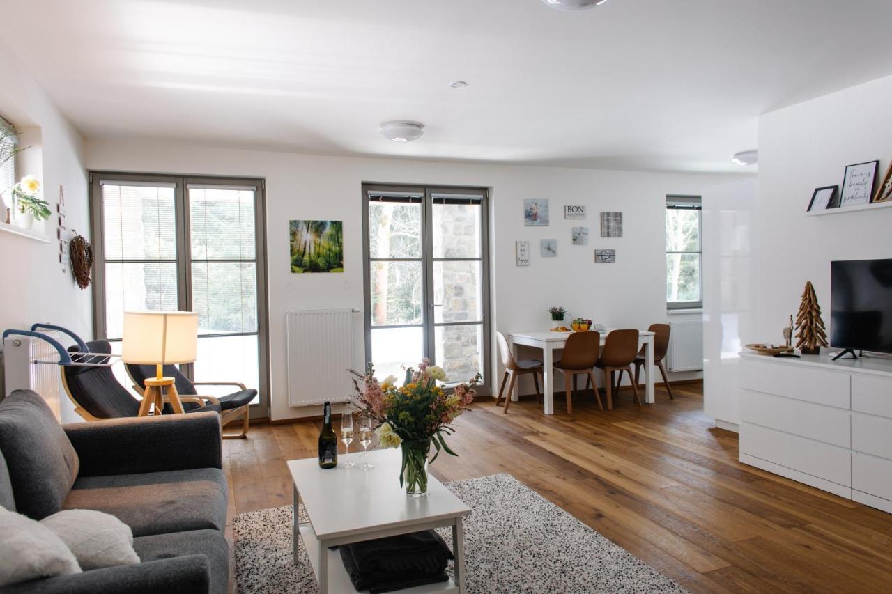 Apartman S Nadhernym Vyhledem V Centru Harrachova Kültér fotó
